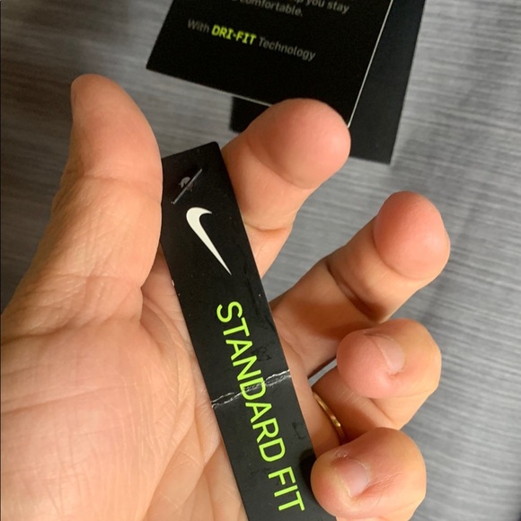 NWT Nike Gray Dri-FIT Long Sleeve Shirt - Picture 7 of 10